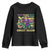 Funny Mardi Gras Trump Youth Sweatshirt Make Mardi Gras Great Again Alligator Louisiana TS09 Black Print Your Wear