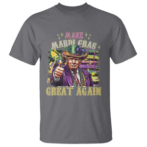 Funny Fat Tuesday Trump T Shirt Make Mardi Gras Great Again TS09 Charcoal Print Your Wear