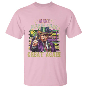 Funny Fat Tuesday Trump T Shirt Make Mardi Gras Great Again TS09 Light Pink Print Your Wear