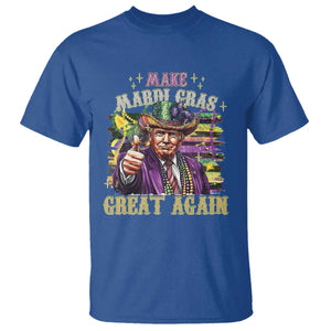 Funny Fat Tuesday Trump T Shirt Make Mardi Gras Great Again TS09 Royal Blue Print Your Wear