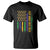 Keep Mardi Gras Great T Shirt American Flag Fleur De Lis TS09 Black Print Your Wear