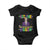 Funny Trump Mardi Gras Baby Onesie Let The Shenanigans Begin TS09 Black Print Your Wear