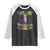 Funny Trump Mardi Gras Raglan Shirt Let The Shenanigans Begin TS09 Black White Print Your Wear