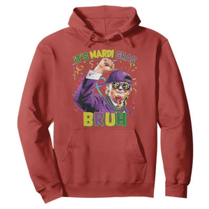 Funny Trump Mardi Gras Hoodie It's Mardi Gras Bruh TS09 Red Print Your Wear