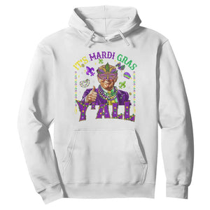 Funny Trump Mardi Gras Hoodie It's Mardi Gras Y'all TS09 White Print Your Wear