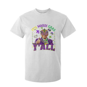 Funny Trump Mardi Gras T Shirt For Kid It's Mardi Gras Y'all TS09 White Print Your Wear
