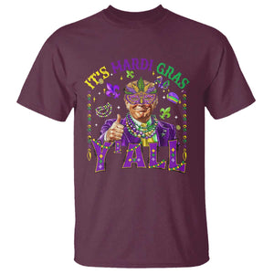Funny Trump Mardi Gras T Shirt It's Mardi Gras Y'all TS09 Maroon Print Your Wear