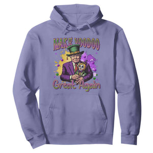 Trump Mardi Gras Hoodie Make Voodoo Great Again Voo Doo Doll TS09 Violet Print Your Wear