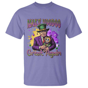 Trump Mardi Gras T Shirt Make Voodoo Great Again Voo Doo Doll TS09 Violet Print Your Wear