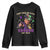 Trump Voodoo Mardi Gras Youth Sweatshirt Don't Make Me Go All Voodoo On You TS09 Black Print Your Wear