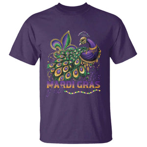 Mardi Gras T Shirt Its Mardi Gras Y'all Peacock Costume TS09 Purple Print Your Wear