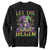 Mardi Gras Sweatshirt Let The Shenanigans Begin Skeleton Jester Costume TS09 Black Print Your Wear
