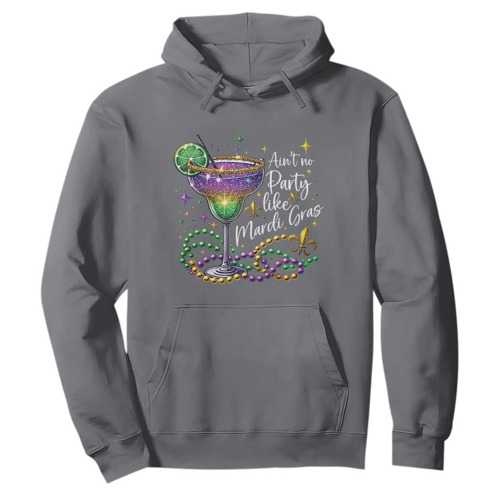 Ain't No Party Like Mardi Gras Hoodie Fat Tuesday Louisiana Drinking Team TS09 Charcoal Print Your Wear