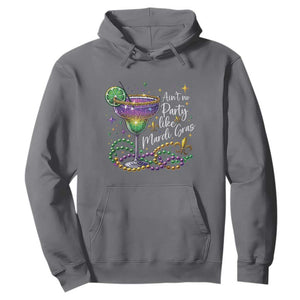Ain't No Party Like Mardi Gras Hoodie Fat Tuesday Louisiana Drinking Team TS09 Charcoal Print Your Wear