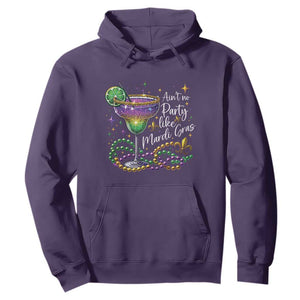 Ain't No Party Like Mardi Gras Hoodie Fat Tuesday Louisiana Drinking Team TS09 Purple Print Your Wear