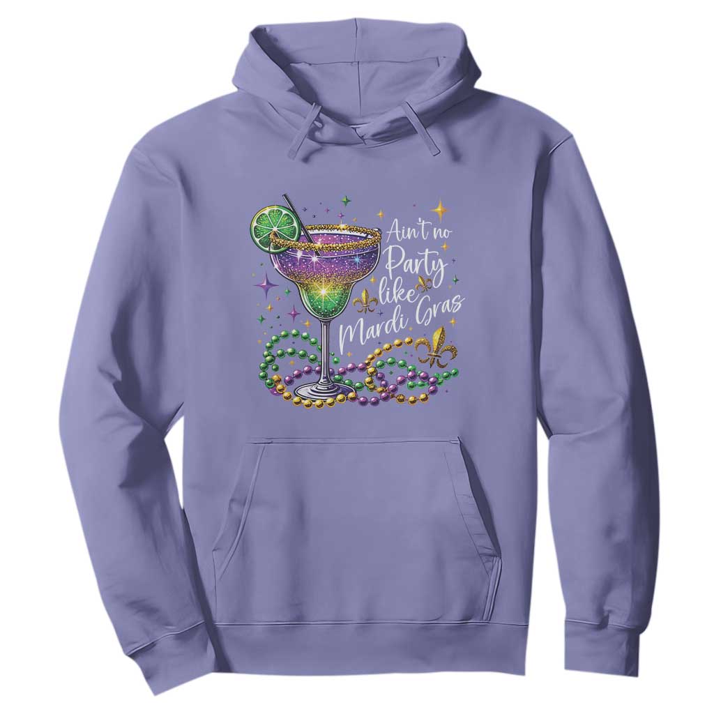 Ain't No Party Like Mardi Gras Hoodie Fat Tuesday Louisiana Drinking Team TS09 Violet Print Your Wear