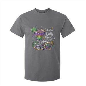 Ain't No Party Like Mardi Gras T Shirt For Kid Fat Tuesday Louisiana Drinking Team TS09 Charcoal Print Your Wear
