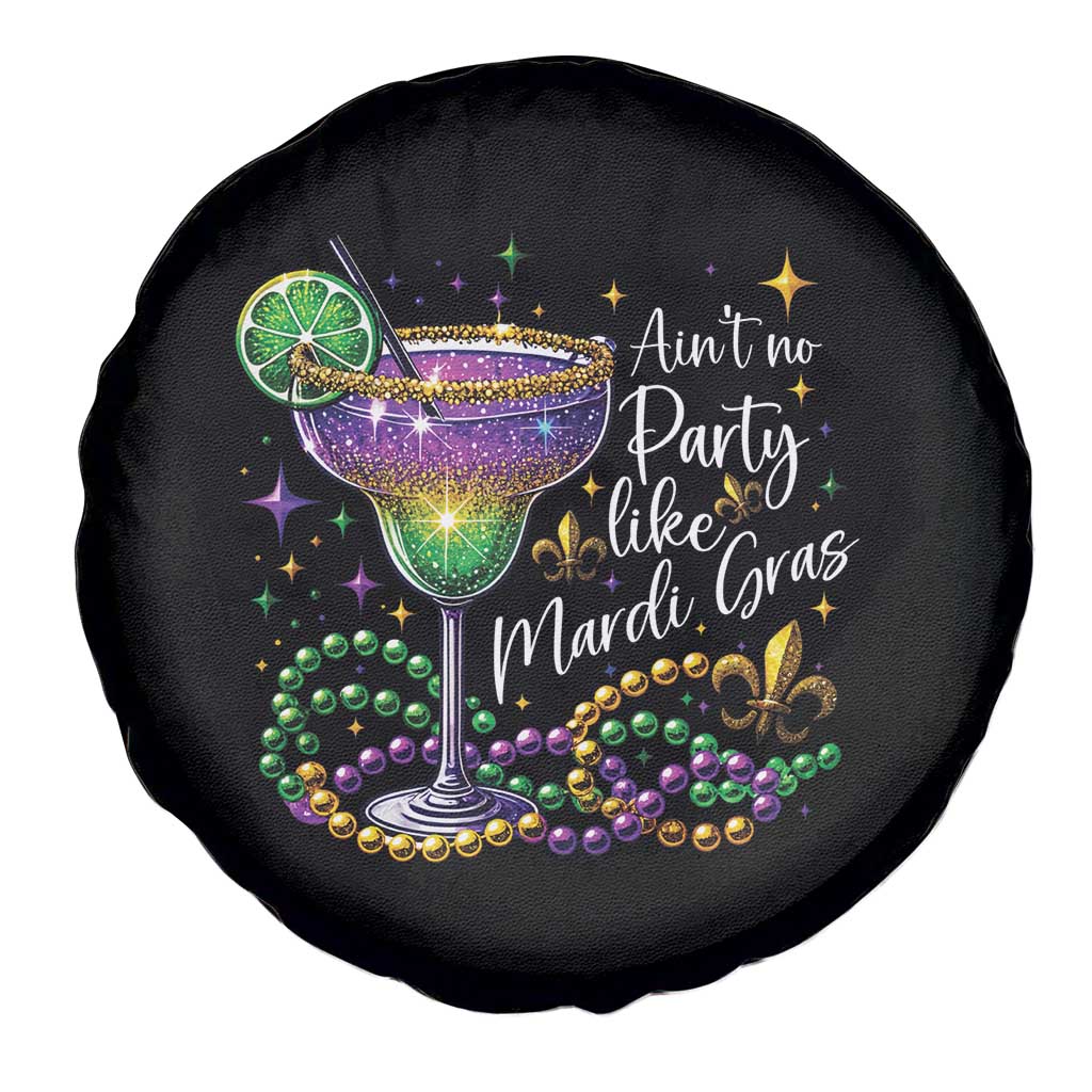 Ain't No Party Like Mardi Gras Spare Tire Cover Fat Tuesday Louisiana Drinking Team TS09 Print Your Wear