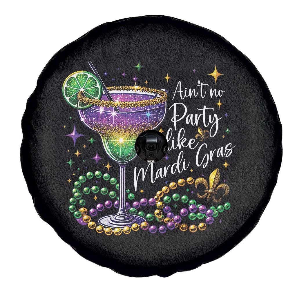 Ain't No Party Like Mardi Gras Spare Tire Cover Fat Tuesday Louisiana Drinking Team TS09 Print Your Wear