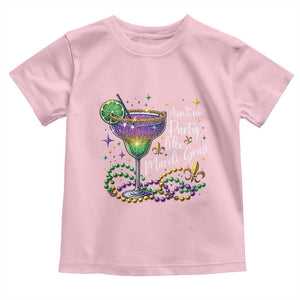 Ain't No Party Like Mardi Gras Toddler T Shirt Fat Tuesday Louisiana Drinking Team TS09 Light Pink Print Your Wear