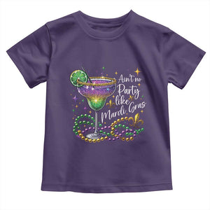 Ain't No Party Like Mardi Gras Toddler T Shirt Fat Tuesday Louisiana Drinking Team TS09 Purple Print Your Wear