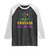Funny Mardi Gras Party Raglan Shirt May Contain Alcohol Drinking Team TS09 Black White Print Your Wear