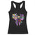 Coquette Bow Mardi Gras Racerback Tank Top New Orleans Carnival Beads Mask Crawfish TS09 Black Print Your Wear