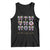 Coquette Bow Mardi Gras Tank Top It's Mardi Gras Y'all Fleur De Lis Mask TS09 Black Print Your Wear