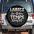 Mardi Gras Spare Tire Cover Laissez Les Bon Temps Rouler TS09 No hole Black Print Your Wear
