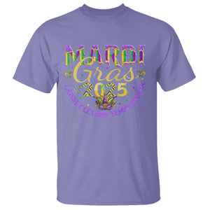 Mardi Gras 2025 T Shirt Laissez Les Bon Temps Rouler TS09 Violet Print Your Wear