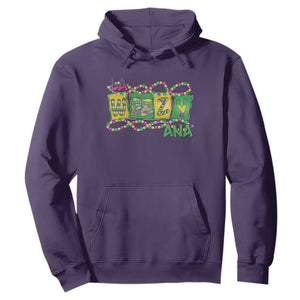 Mardi Gras La Weezy Ana Hoodie TS09 Purple Print Your Wear