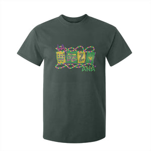 Mardi Gras La Weezy Ana T Shirt For Kid TS09 Dark Forest Green Print Your Wear