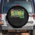 Mardi Gras La Weezy Ana Spare Tire Cover TS09 No hole Black Print Your Wear