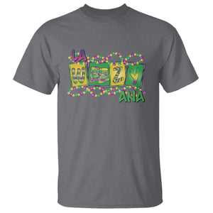 Mardi Gras La Weezy Ana T Shirt TS09 Charcoal Print Your Wear