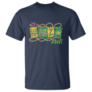 Mardi Gras La Weezy Ana T Shirt TS09 Navy Print Your Wear