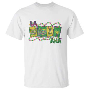 Mardi Gras La Weezy Ana T Shirt TS09 White Print Your Wear
