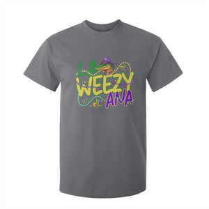 Mardi Gras T Shirt For Kid La Weezy Ana Hip Hop Aligator Louisiana TS09 Charcoal Print Your Wear