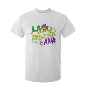 Mardi Gras T Shirt For Kid La Weezy Ana Hip Hop Aligator Louisiana TS09 White Print Your Wear