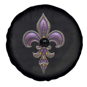 Louisiana Aesthetic Fleur De Lis Spare Tire Cover TS09 Print Your Wear