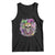 Skeleton Jester Louisiana Mardi Gras Tank Top TS09 Black Print Your Wear