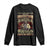 Native American Warrior Long Sleeve Shirt If They Stand Against You Show No Mercy TS09 Black Print Your Wear