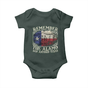 Texas Remember The Alamo Baby Onesie San Antonio Alamo War Texan Flag History Lover TS09 Print Your Wear