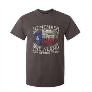 Texas Remember The Alamo T Shirt For Kid San Antonio Alamo War Texan Flag History Lover TS09 Dark Chocolate Print Your Wear