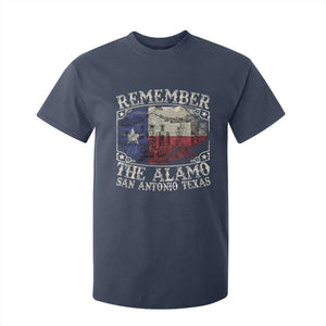 Texas Remember The Alamo T Shirt For Kid San Antonio Alamo War Texan Flag History Lover TS09 Navy Print Your Wear