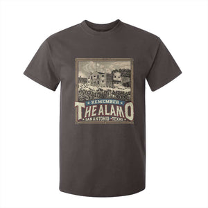 Texas Remember The Alamo T Shirt For Kid San Antonio Alamo War History Lover TS09 Dark Chocolate Print Your Wear