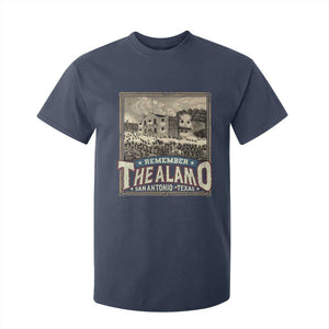 Texas Remember The Alamo T Shirt For Kid San Antonio Alamo War History Lover TS09 Navy Print Your Wear