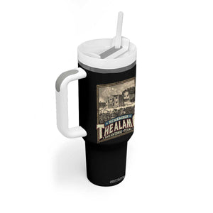 Texas Remember The Alamo Tumbler With Handle San Antonio Alamo War History Lover TS09 Print Your Wear