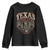 Texas Pride Youth Sweatshirt Forever Come Hell Or High Water Patriotic Texas TS09 Black Print Your Wear