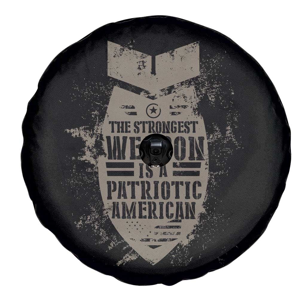 The Strongest Weapon Is A Patriotic Spare Tire Cover TS09 Print Your Wear