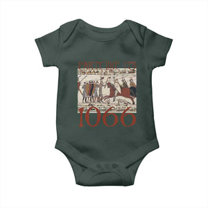 Medieval Bayeux Tapestry Hastings 1066 Baby Onesie Funny Party Like It's 1066 History Lover TS09 Print Your Wear